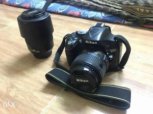 Nikon D DSLR Camera With Extra Lens