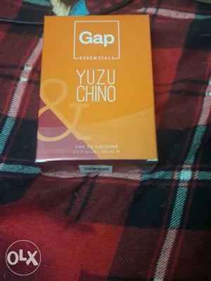 Original gap yuzu chino perfume. gifted one. box