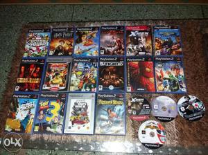 PS 2 Original 20 Games CD,S AT Cheap Price All Games is