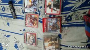 Pack of 6 CDs of ps3 original at cheap price