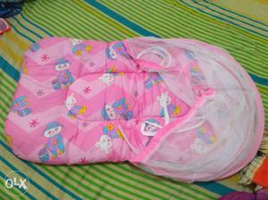 Pink And White Baby Pad