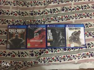 Ps4 games and ready to exchange too