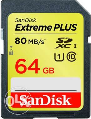 Sandisk Extreme Plus 64GB SD Card