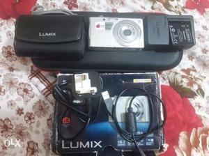 Silver Lumix Digital Camera With Box
