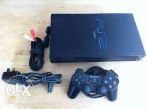 Sony PS2 Console And Game Controller