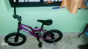Toddler's Purple Yoshi BMX Bicycle