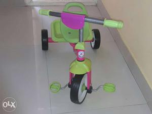 Tri- cycle for 2-6 years old kids. 3 months old