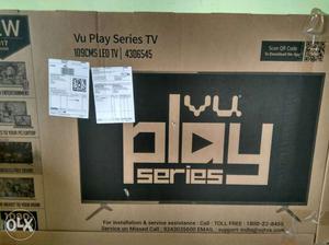 VU 43" LED brand new television with extended 2 years