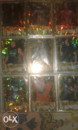 Very good collection of wwe takeover cards with