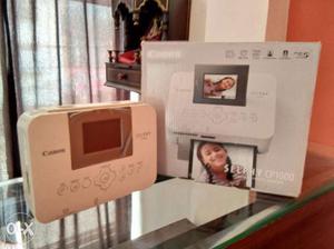 White Canon Selphy Printer CP With Box