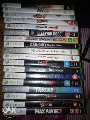 Xbox 360 Games (IF YOU WANT BUY ALL FOR rs)