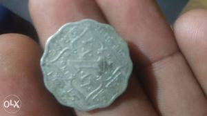 1 Paise Silver Coin