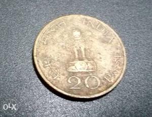 20 paisa Mahatma Gandhi Special Edition coin