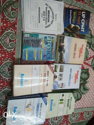 Aakash package for neet... all books in very good