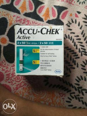 Accu-Chek Active Test Strips Box