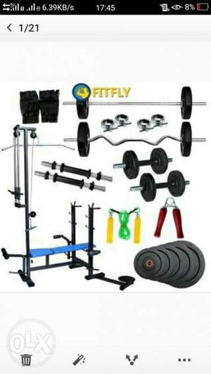 All in 1 set of home gym at cost price. contact