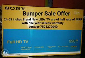 All size available Sony brand new LED TV pure 50%