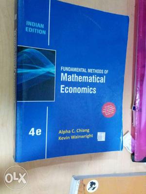 Alpha C.Chiang Kevin Wainwright Maths eco book