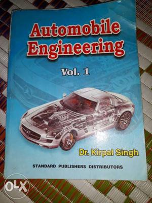 Automobile engg Vol.1 in very good condition