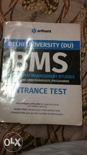 BMS Entrance Test Book