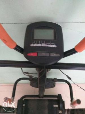 Black And Orange Treadmill