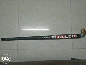 Black, Gray And Red College Field Hockey Stick
