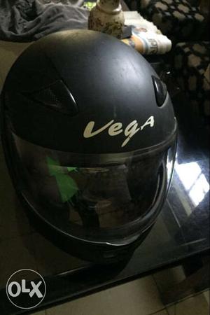 Black vega helmet at giveaway price