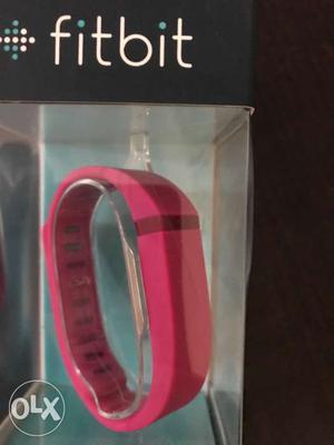 Brand New Pink Fitbit Flex In Case