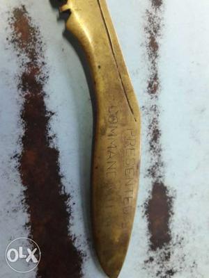 Brown Wooden Hand Tool