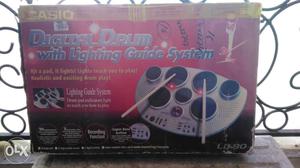 Casio digital drums with guide system