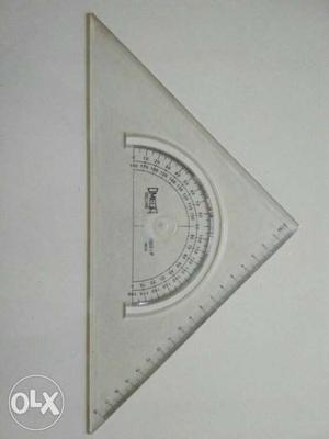 Clear Triangle Shape Measuring Scales & Tools