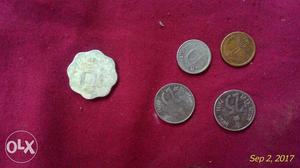 Five Paise Coin Collection