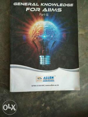 General Knowledge For Aiims Part 2 Book