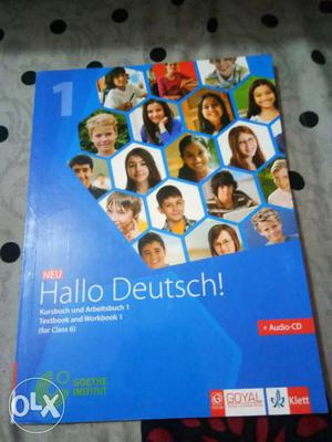 German book only 2 day old and with CD in this