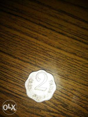 Grey 2 Paise Coin