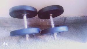 Gym dumbles 5+5 KG good condition you can make it
