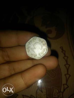 Hexagon Silver 3 Coin