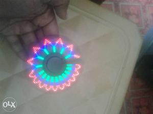 Led lghts attractive spinner..in reasonable cost