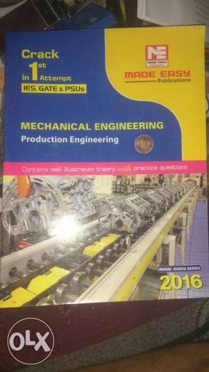 Made easy Production (Mechanical Engineering) Theory book
