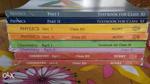 NCERT (CBSE) 11th and 12th Physics,Chemisty