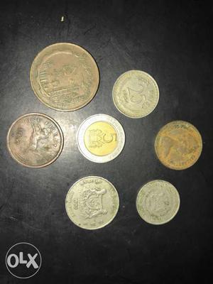 Old coins.