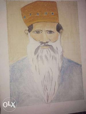 Portrait Drawing Of Man
