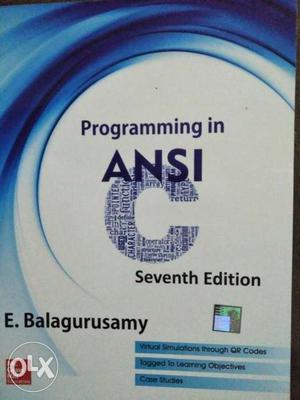 Programming In ANSI Seventh Edition Book