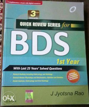 Question bank essential for 1 st year BDS In very