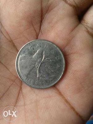 Round Canada Silver Coin
