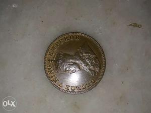Round George Emperor Coin