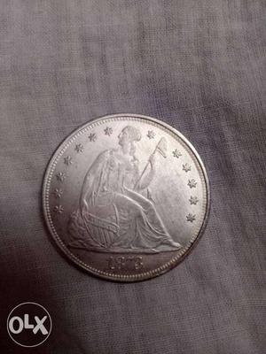  Round Silver Coin