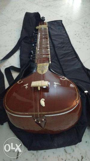 Sitar and case - antique 50 year old in excellent condition