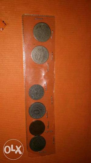 Six German Old coin set of 18 th centuary