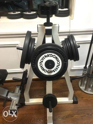 Techno gym plate stand/tree